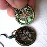 Tree of Life Earrings - Dar..
