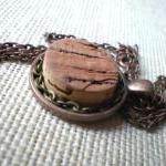 Wine Stained Wine Cork Neck..