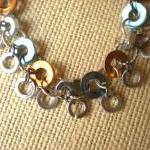 Hardware Bracelet: Orange a..