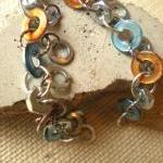 Hardware Bracelet: Orange a..